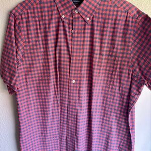 Daniel Cremieux Red and Blue Checkered Shirt
